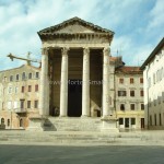 Pula temple of Rome and Augustus