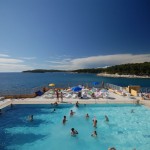 Pool splendid resort in Pula